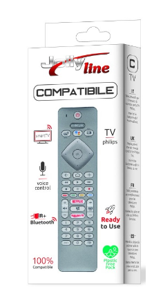 Comando Compatível c/ TVs LCD PHILIPS - JollyLine