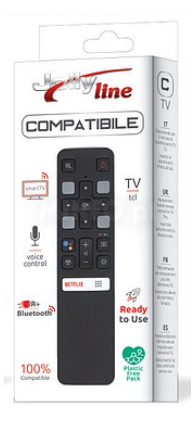 Comando Compatível c/ TVs LCD TCL - JollyLine