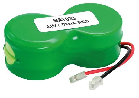 Pilha Acumuladora Ni-Cd 4,8V 250mAh (GB250X4) - NIMO