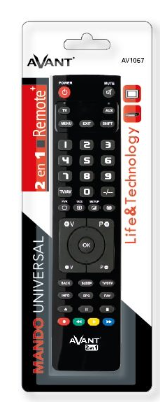 Comando Universal 2 em 1 Programável Por PC - AVANTCONNECT