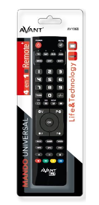Comando Universal 4 em 1 Programável Por PC - AVANTCONNECT