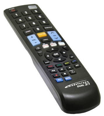 Comando Programável MADE FOR YOU 2:1 SERIE 7001 BLACK (DUAL SYSTEM PROGRAMMING) - JollyLine