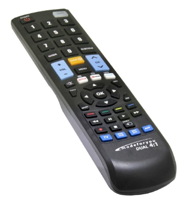 Comando Programável MADE FOR YOU 4:1 SERIE 7001 BLACK (DUAL SYSTEM PROGRAMMING) - JollyLine