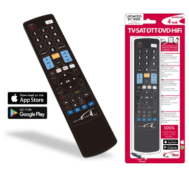 Comando Programável MADE FOR YOU 4:1 (Smartphone, Tablet e PC) - JollyLine
