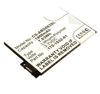 Bateria Compatível 170-1032-00, 170-1032-01, GP-S10-346392-0100, S11GTSF01A Amazon (1900mAh)