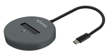 Docking Station USB-C p/ Discos Rígidos M.2 (Cinza) - AISENS