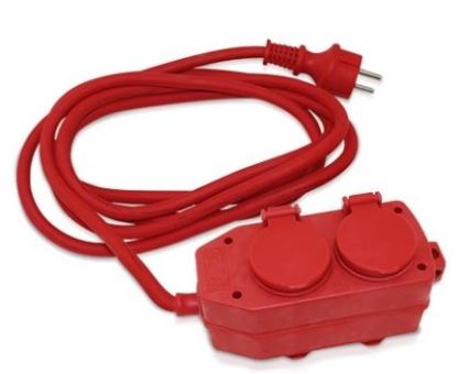 Extensão Quadrupla c/ Proteção Tampa (3 mts) - GSC
