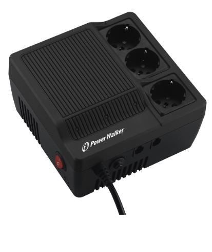 Estabilizador / Regulador de Tensão AVR 1000VA/600W - POWERWALKER