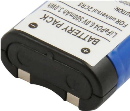 Bateria Universal 2CR5, LiFePO4 6,0V (500mAh)