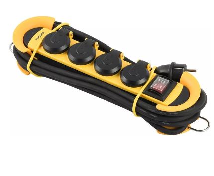 Extensão Quadrupla c/ Interruptor (3 mts) - PHILIPS