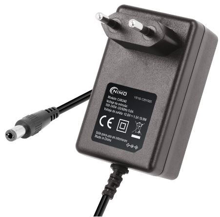 Carregador de Baterias/Pilhas de Íon Lítio 12,6V / 1,5A - NIMO