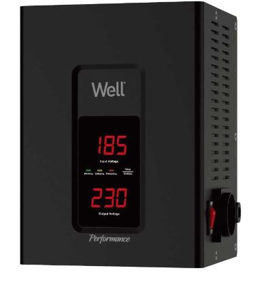 Estabilizador Automático Tensão Performance 1000VA c/ Servo Motor - WELL