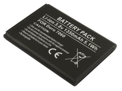 Bateria Compatível DORO 7030 / 7080 3,7V (1350mAh)