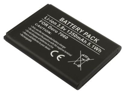 Bateria Compatível DORO 7030 / 7080 3,7V (1350mAh)