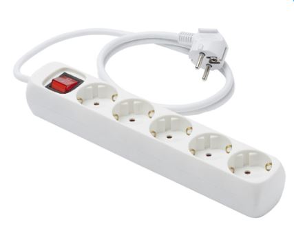 Extensão Quintupla c/ Interruptor (3 mts)