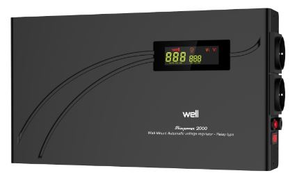 Estabilizador Automático de Tensão 2000VA/1200W - WELL