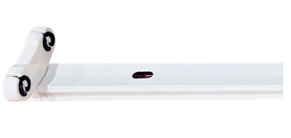 Armadura Dupla p/ 2 Lâmpadas Tubular LED T8 (60cm) - GSC