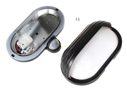 Armadura Oval "Olho de Boi" c/ Sensor Movimento PIR