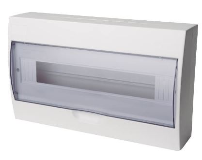 Quadro 18 Módulos c/ Porta Transparente - GSC