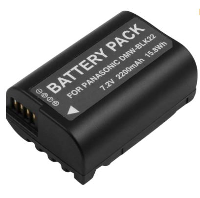 Bateria Compatível DMW-BLK22 7,2V Panasonic (2200mAh)