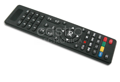 Comando p/ Recetor Satélite Canais Franceses SIRIUS HD - SERVIMAT