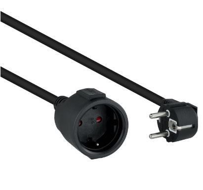 Extensão Elétrica Preto (2 metros) - NANOCABLE