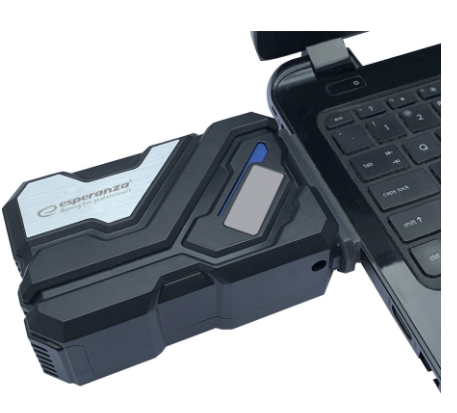 Ventilador de Refrigeração LED USB p/ Portátil - ESPERANZA