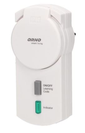 Tomada Telecomandada p/ Uso Exterior c/ Função Dimmer (Smart Living) - ORNO