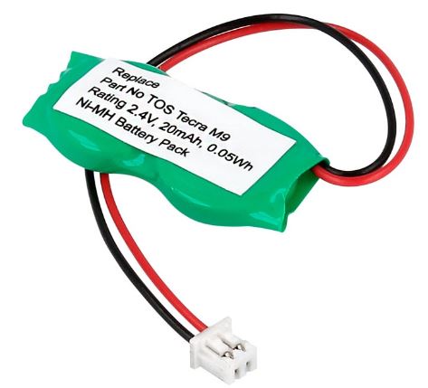 Pilha Acumuladora Ni-MH 2,4V 20mA c/ Conector