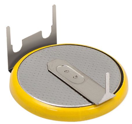 Pilha Lithium Horizontal 3V CR2025H p/ Soldar