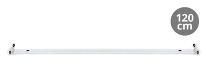 Armadura Dupla p/ 2 Lâmpadas Tubular LED T8 (1,20 mts) - GSC