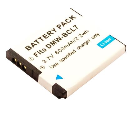 Bateria Compatível DMW-BCL7, DMW-BCL7E Panasonic (600mAh)