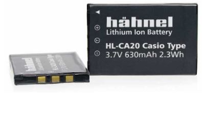 Bateria p/Câmara HL-CA20 Casio - HAHNEL