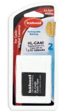 Bateria p/Câmara HL-CA40 Casio - HAHNEL