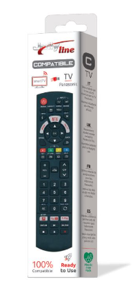 Comando Compatível c/ TVs LCD PANASONIC - JollyLine