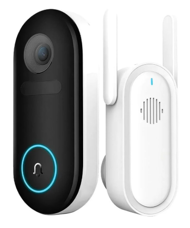 Vídeo Porteiro Doorbell (Branco/Preto) - IMILAB