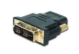 Adaptador HDMI Femea -> DVI Macho - GEMBIRD