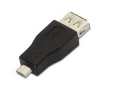 Adaptador USB 2.0 Fêmea - Micro USB Macho - Nanocable