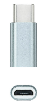 Adaptador União USB-C Macho - Micro USB Fêmea - Nanocable