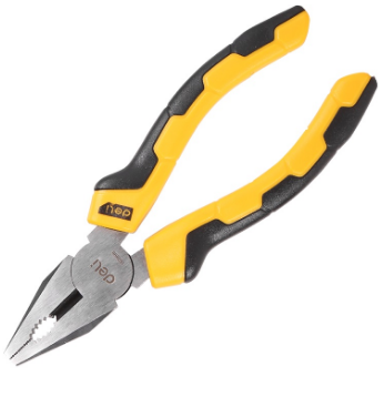 Alicate Combinado 6" 150mm (Amarelo) - DELI