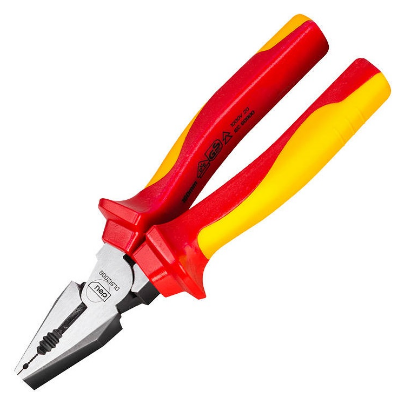 Alicate Combinado 6" (Amarelo/Vermelho) - DELI