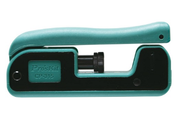 Alicate Cravar Fichas Compressão RCA, BNC e F (RG58/59/RG6) - Proskit