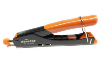 Alicate Cravar Fichas Compressão RCA, BNC e F (RG6/58/59) - IBEROSAT