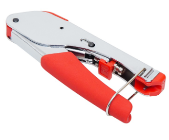Alicate Cravar Fichas Compressão RCA, BNC e F (RG6/59) - XTREME