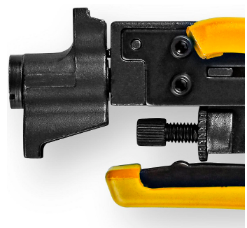 Alicate Cravar Fichas F de Compressão RG58, RG59, RG6, RG7, RG11 - NEDIS