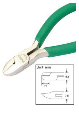 Alicate de Corte Diagonal 110mm (Blister) - Proskit