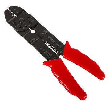 Alicate de Corte, Descarnador e Cravar Terminais Universal (0,75 ~ 6 mm2)