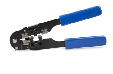 Alicate de Cravar RJ45 (Preto/Azul) - EWENT