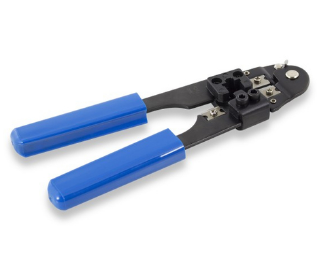 Alicate de Cravar RJ45 (Preto/Azul) - EWENT