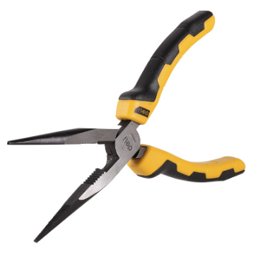 Alicate de Pontas 8" 200mm (Amarelo) - DELI